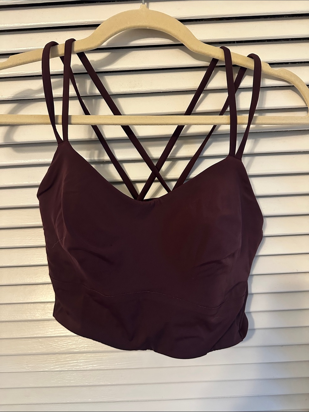 Lululemon Like a Cloud Long line Sports Bra Size 10